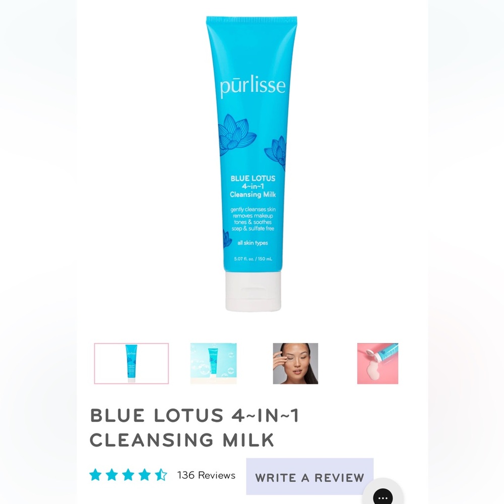 Purposes Beauty Milk Cleanser